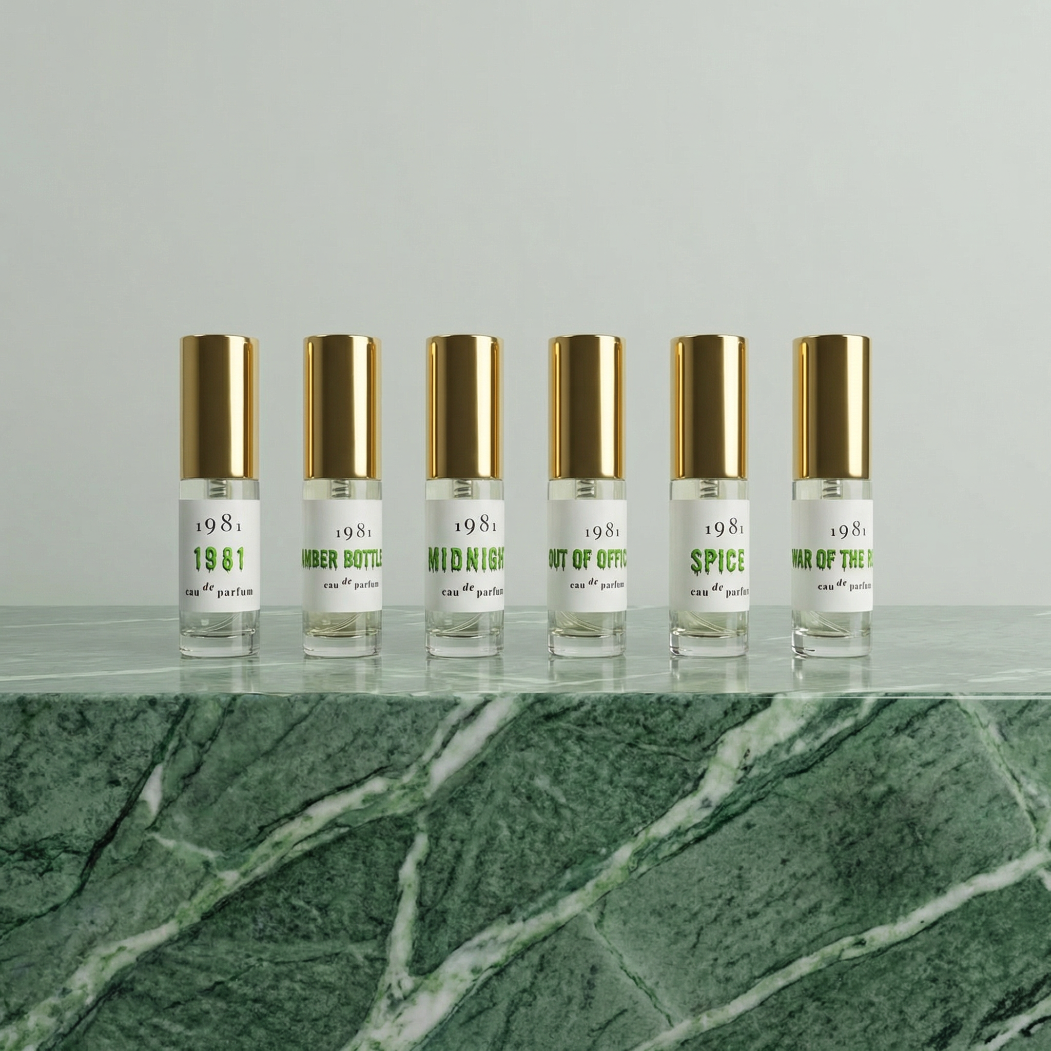 1981 Fragrance Discovery Set – Try All 6 Scents | 5ml Mini Set